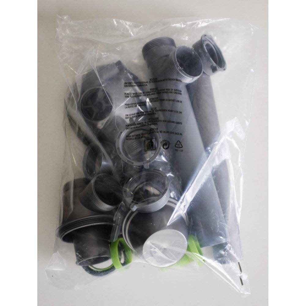 Vidage automatique 1 cuve modèle chromé