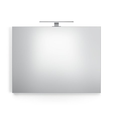 Miroir avec applique LED L700 xH800