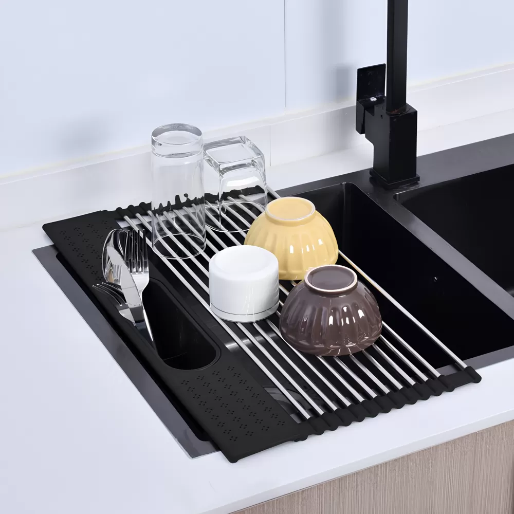 Egouttoir enroulable avec...