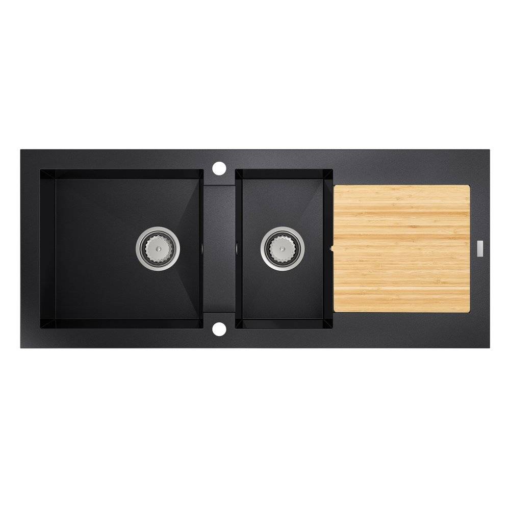 Evier à encastrer KATLA 2 bacs