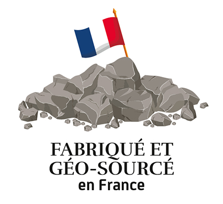 Matériau géo-sourcé en France